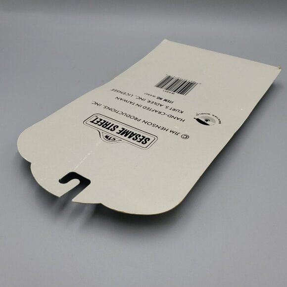 Sesame Street Pull Puppet Bert Ice Skating Wooden Red String Kurt Adler 6 inch - Picture 5 of 5